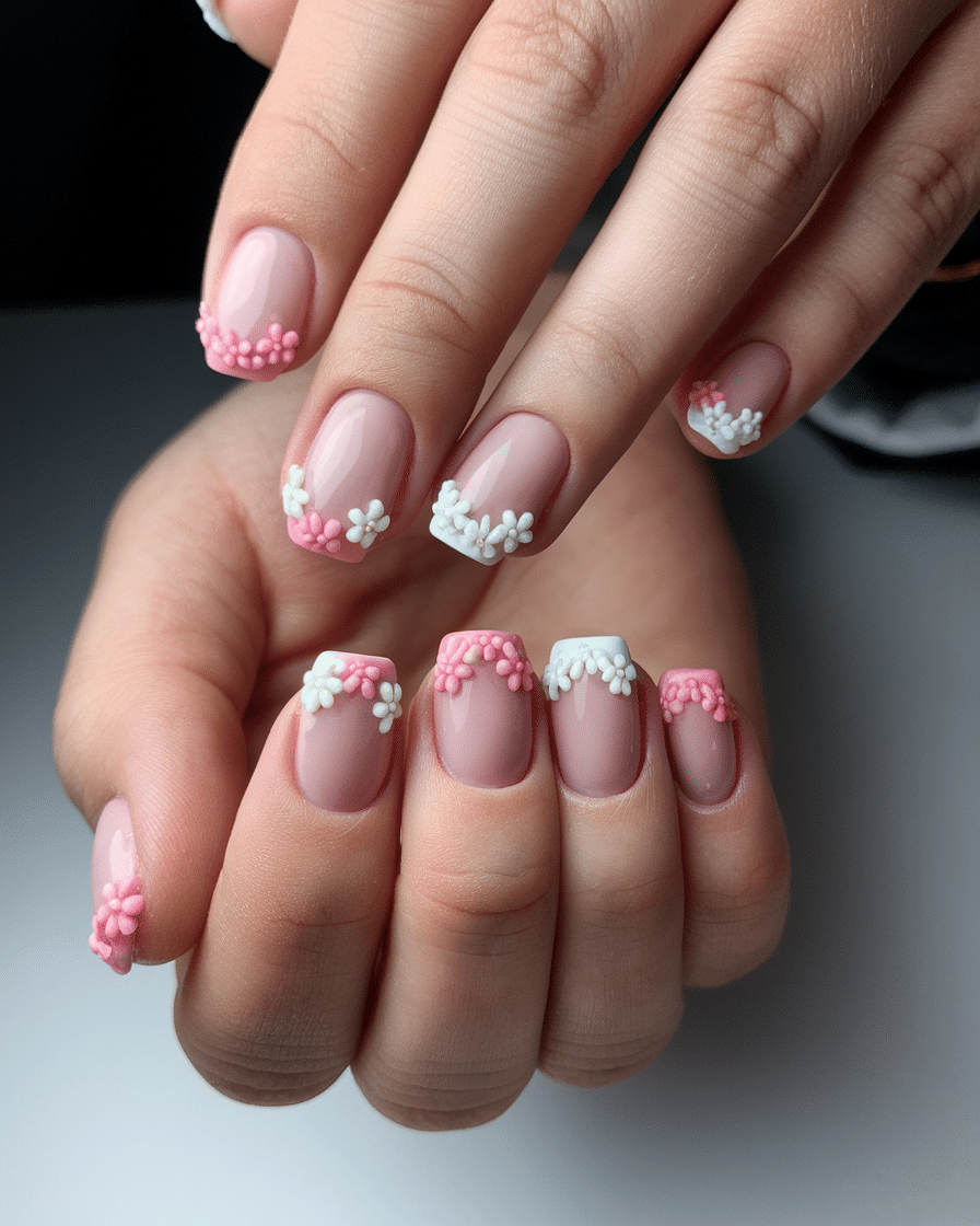 19 Flower Nail Designs to Brighten Your Day