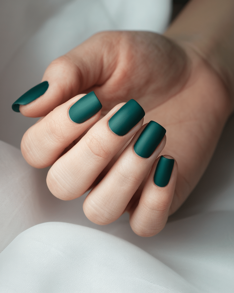 19 Glam Emerald Green Nails You’ll Totally Crush On