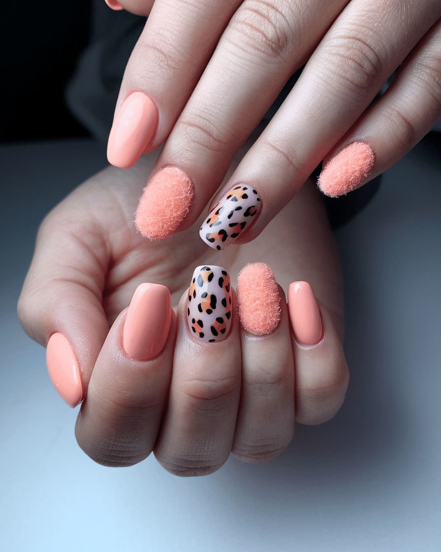 20 Trendy Peach Fuzz Nails Ideas to Try This Season