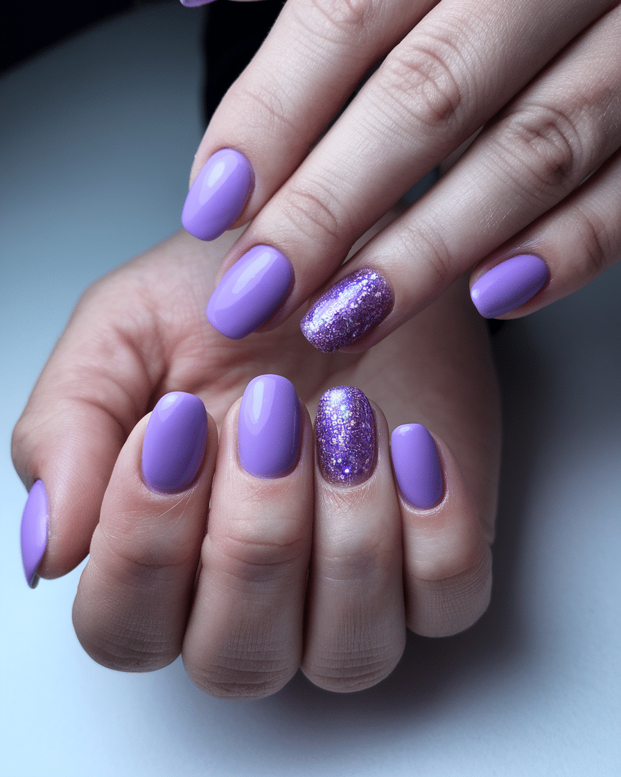 20 Cute Purple Nails You Need to Try