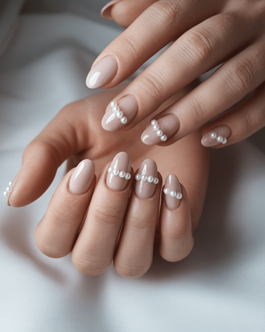 17 Classy Wedding Nails for Elegant Brides