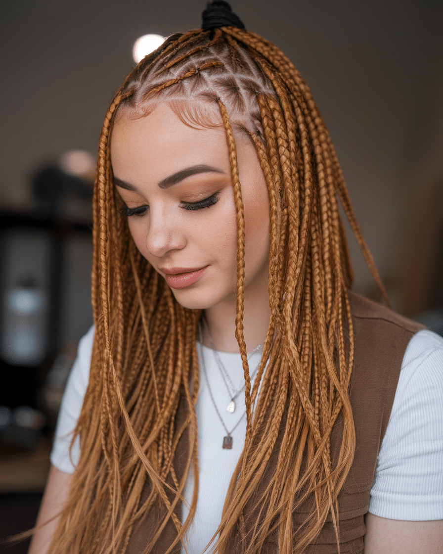 20 Stunning Boho Ginger Braids to Transform Your Look