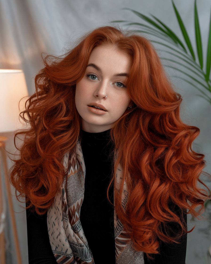 12 Eye-Catching Red Curly Hair Styles Trends You’ll Love