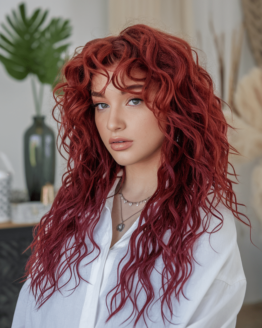 12 Eye-Catching Red Curly Hair Styles Trends You’ll Love