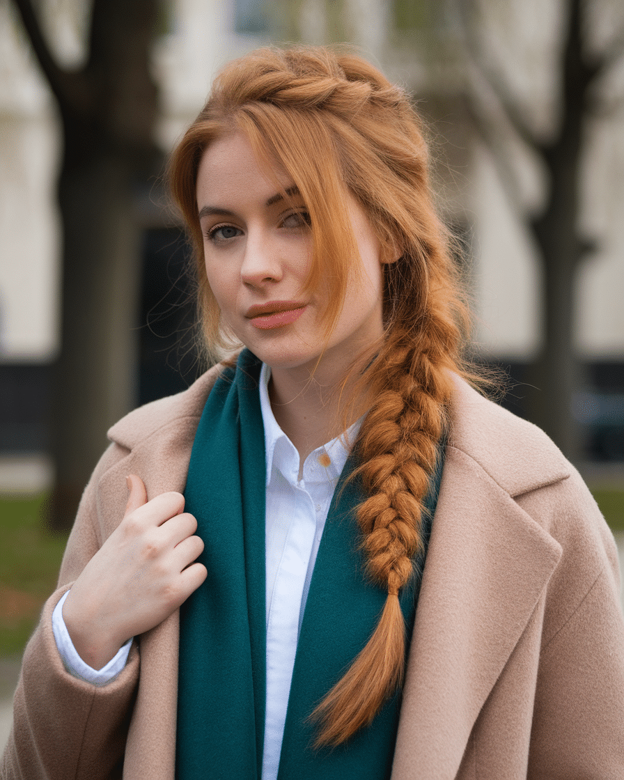 20 Stunning Boho Ginger Braids to Transform Your Look