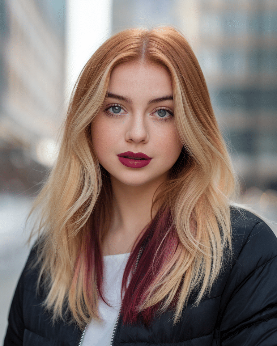 19 Red Hair With Blonde Highlights Looks for Every Day