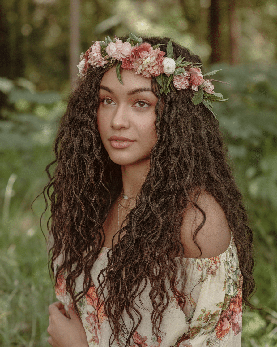 Explore 18 Stunning Long Curly Hairstyles for Every Occasion