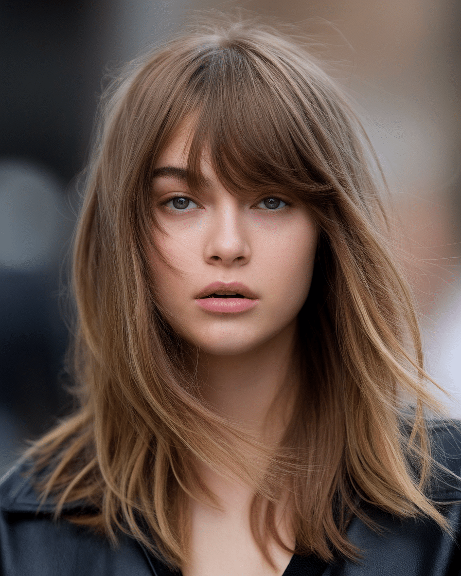 16 Mid- and Shoulder-Length Haircuts With Bangs for Any Type and Texture