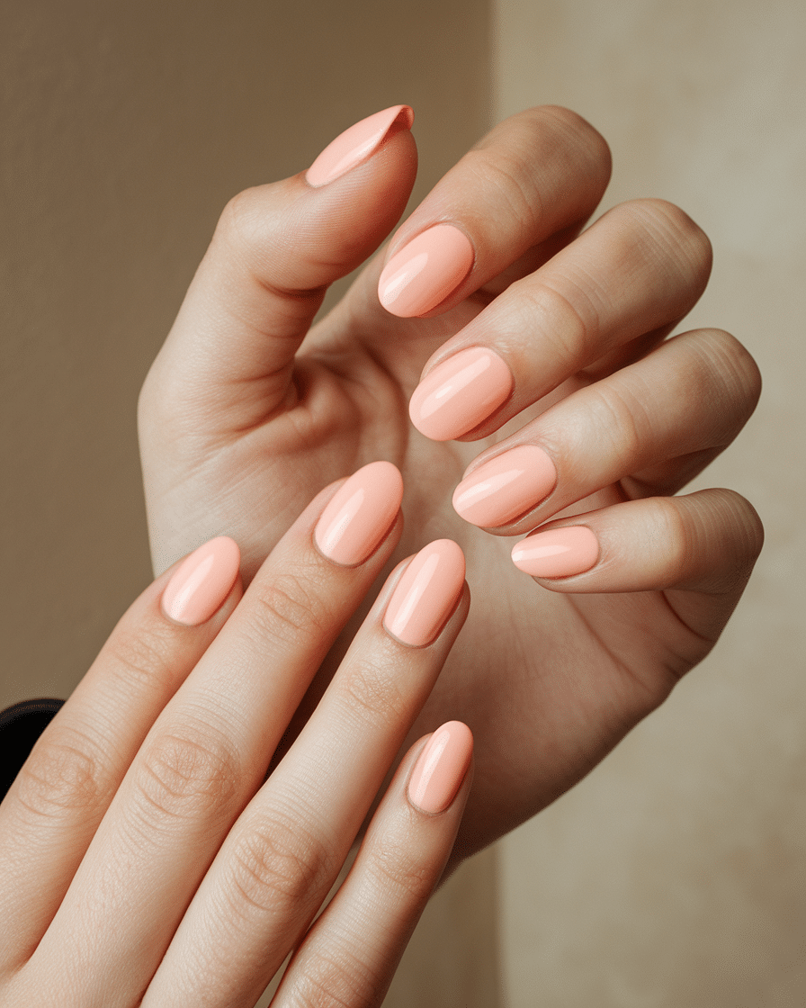 20 Trendy Peach Fuzz Nails Ideas to Try This Season