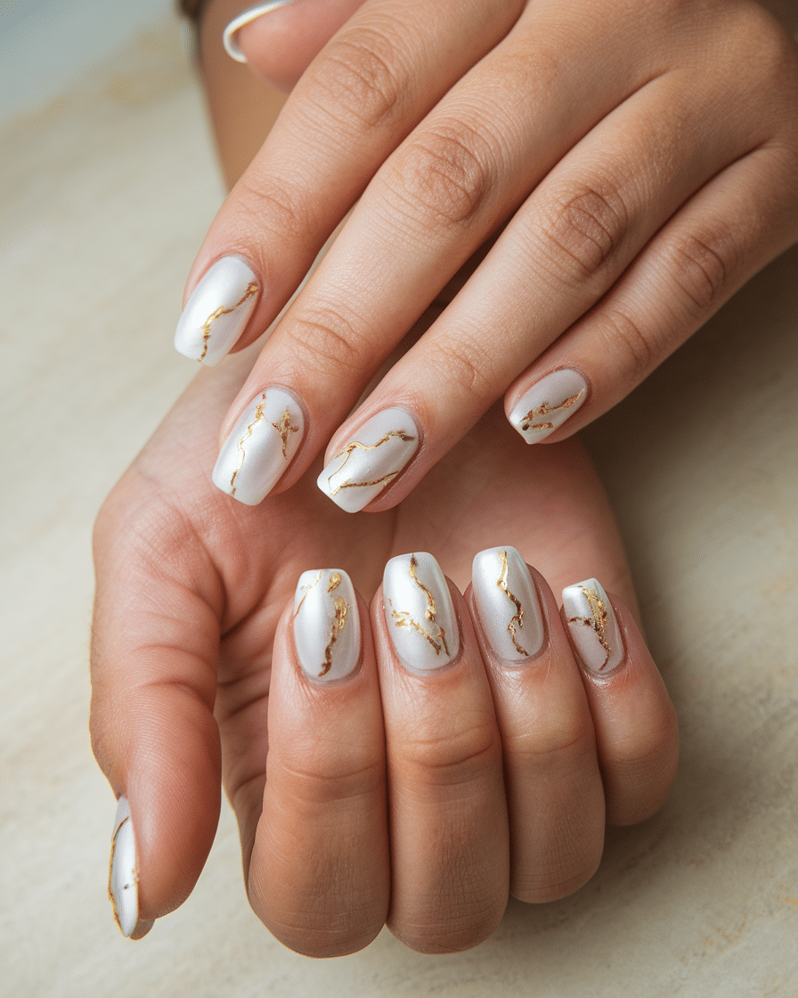 18 Gorgeous Fall Wedding Nails for Brides