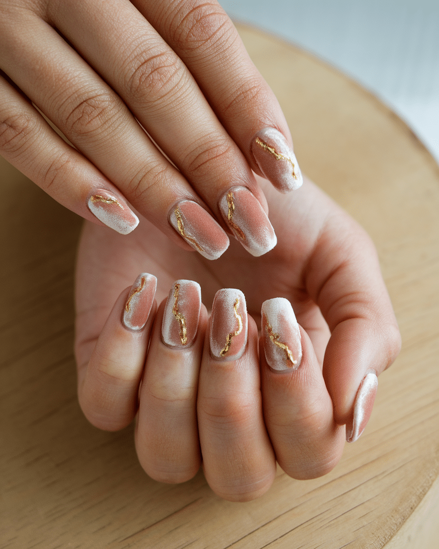 17 Classy Wedding Nails for Elegant Brides