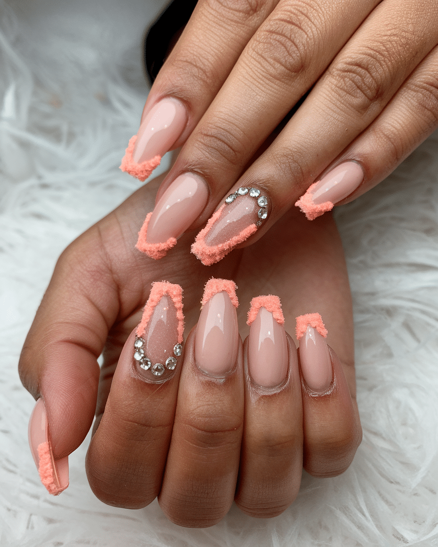 20 Trendy Peach Fuzz Nails Ideas to Try This Season