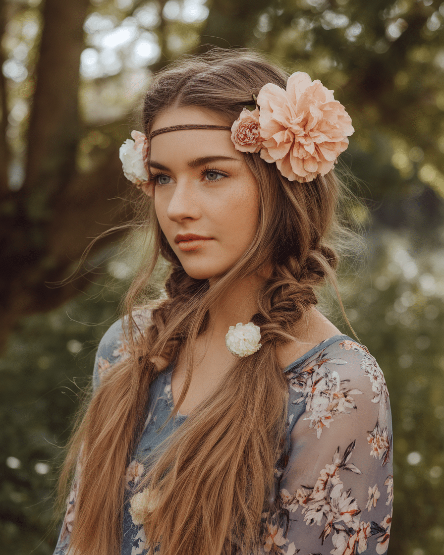 20 Stunning Boho Ginger Braids to Transform Your Look