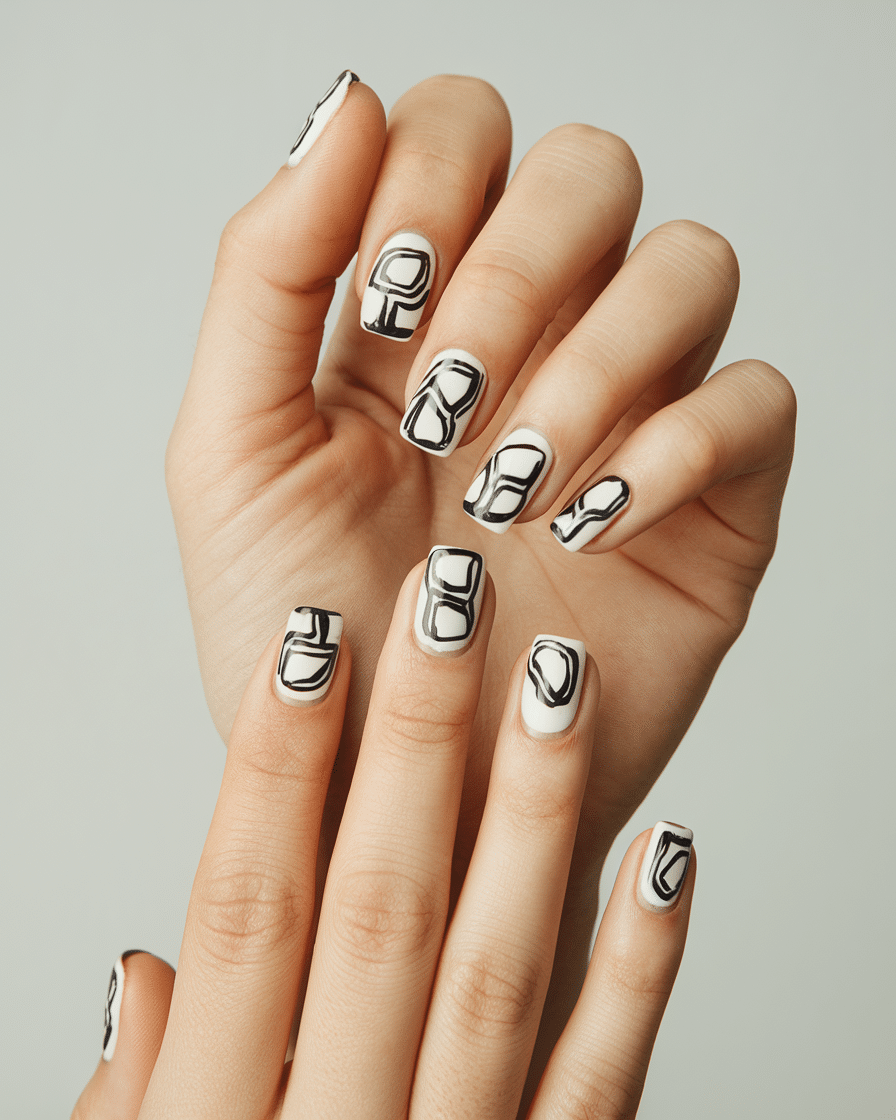 19 Black Spring Nails: Embracing Edgy Elegance in 2025’s Chicest Trend