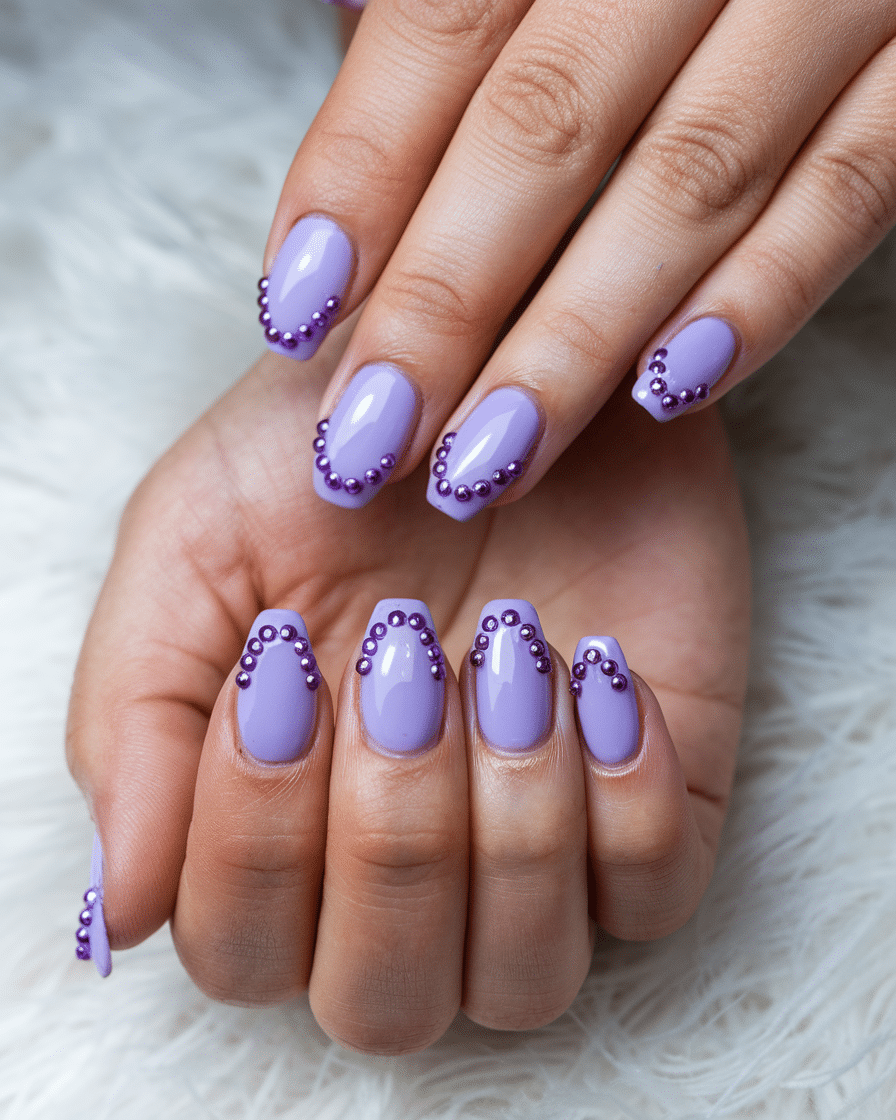 20 Cute Purple Nails You Need to Try