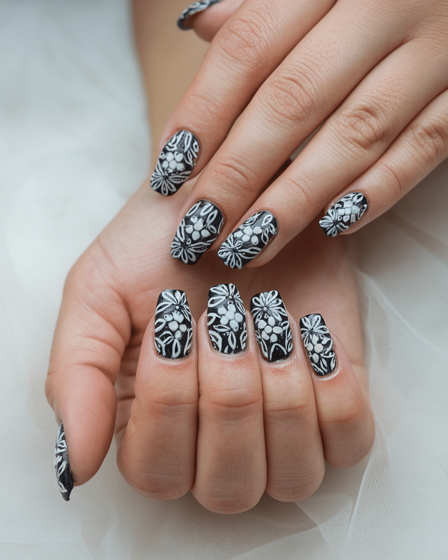 19 Flower Nail Designs to Brighten Your Day