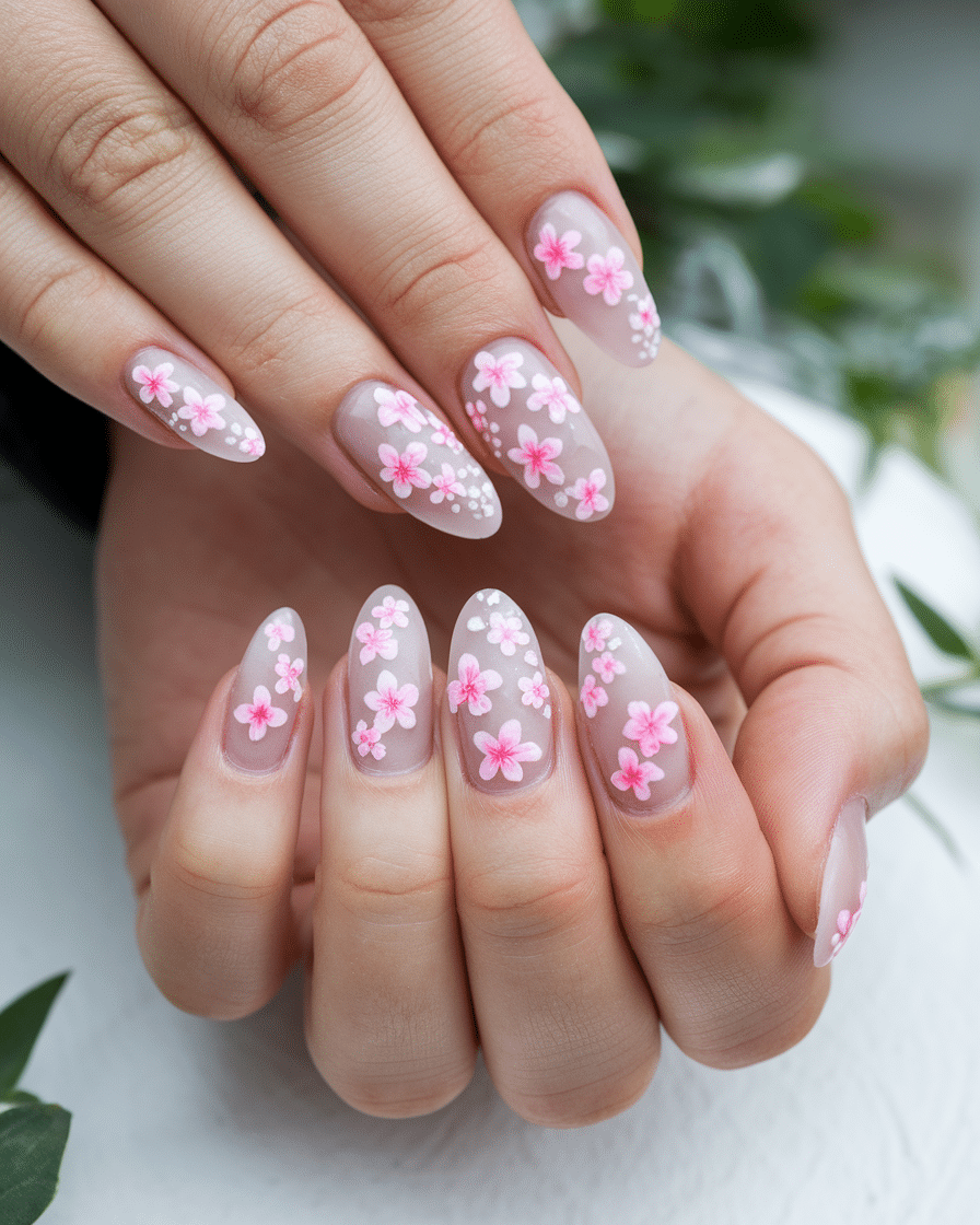 17 Trendy Spring Almond Nails Ideas for 2025