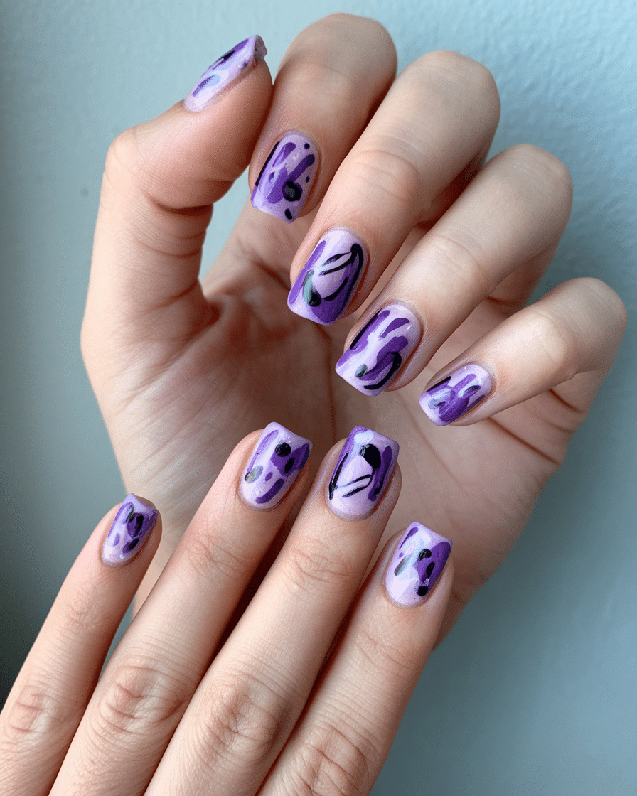 20 Cute Purple Nails You Need to Try