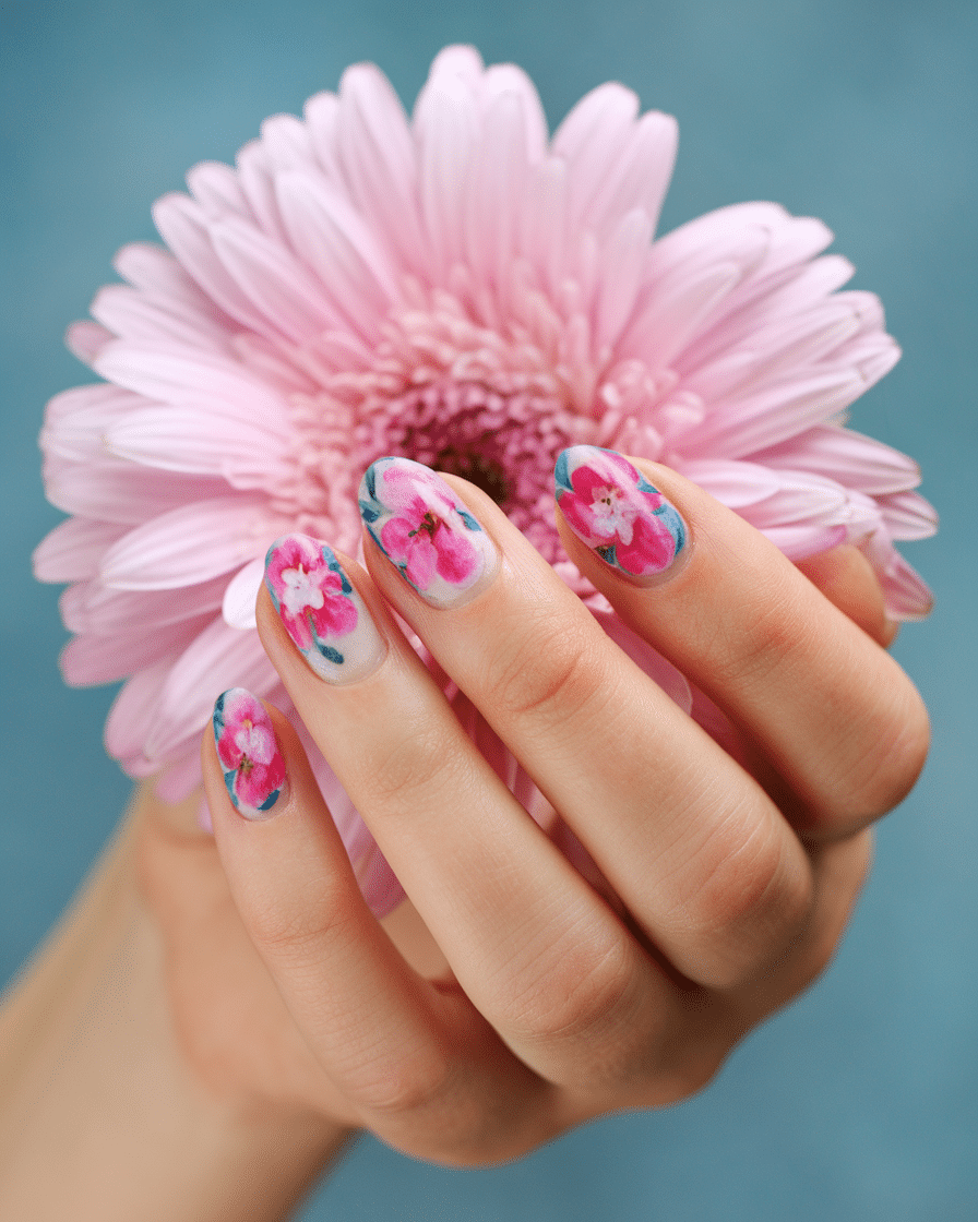 21 Fresh and Floral Spring Nail Designs to Blossom Your Look