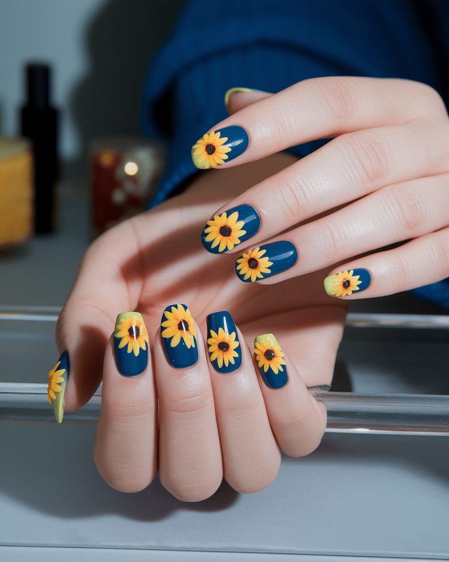 19 Flower Nail Designs to Brighten Your Day