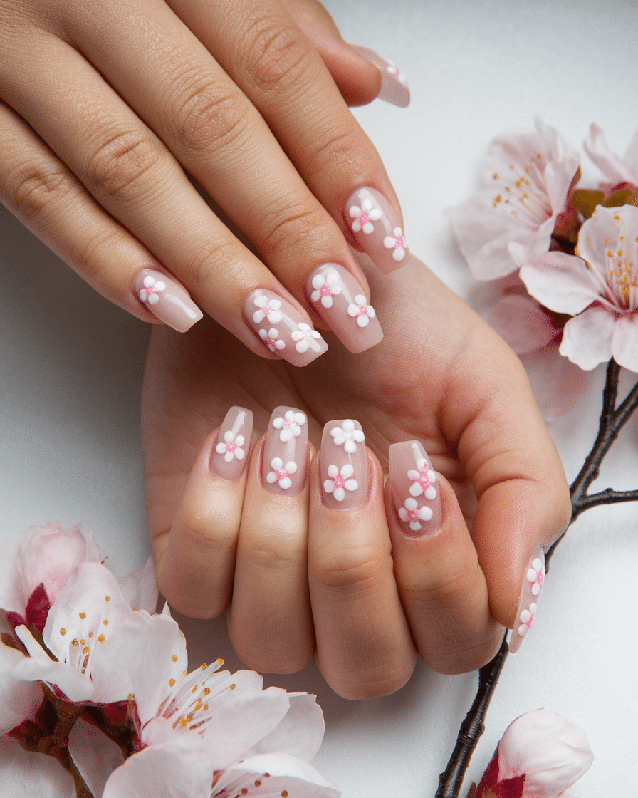 21 Fresh and Floral Spring Nail Designs to Blossom Your Look