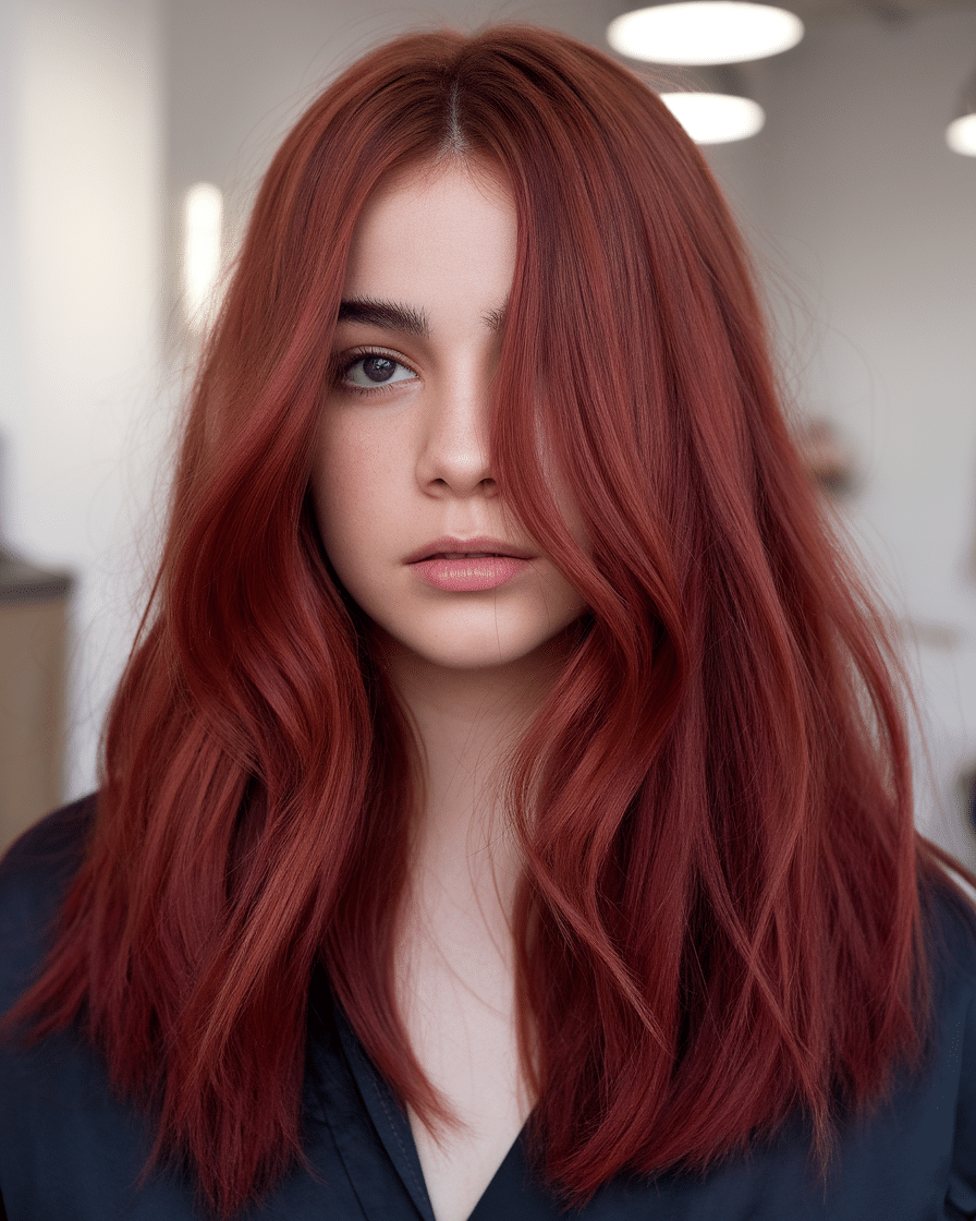 14 Dark Red Hair Color Ideas That Prove This Bold Shade Is The Ultimate Trend Of The Year