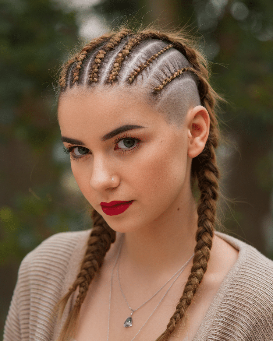 20 Stunning Boho Ginger Braids to Transform Your Look