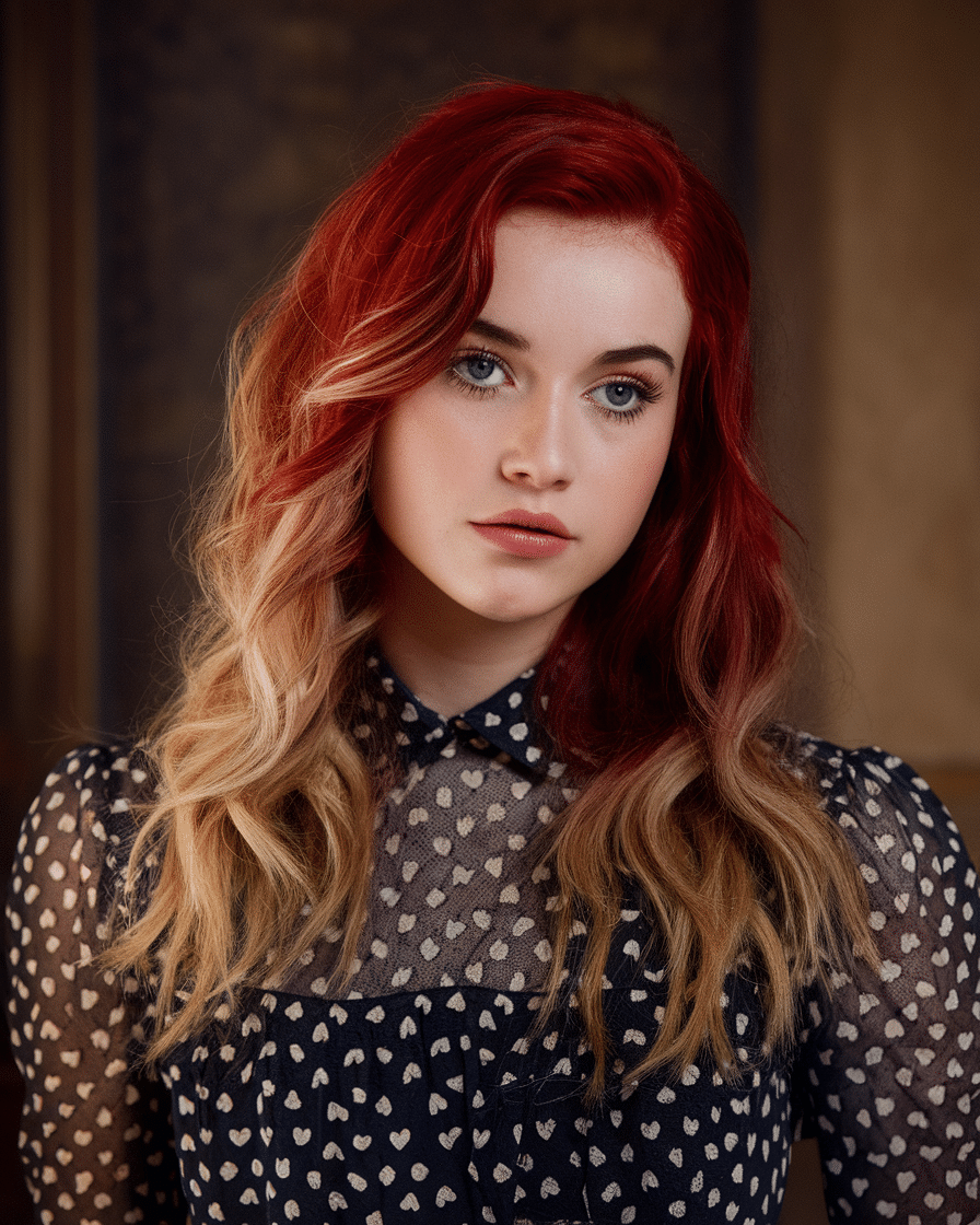 19 Red Hair With Blonde Highlights Looks for Every Day