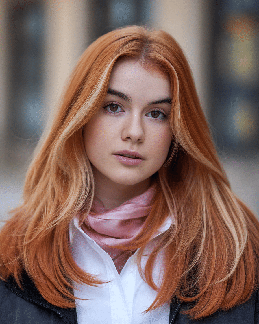 19 Red Hair With Blonde Highlights Looks for Every Day