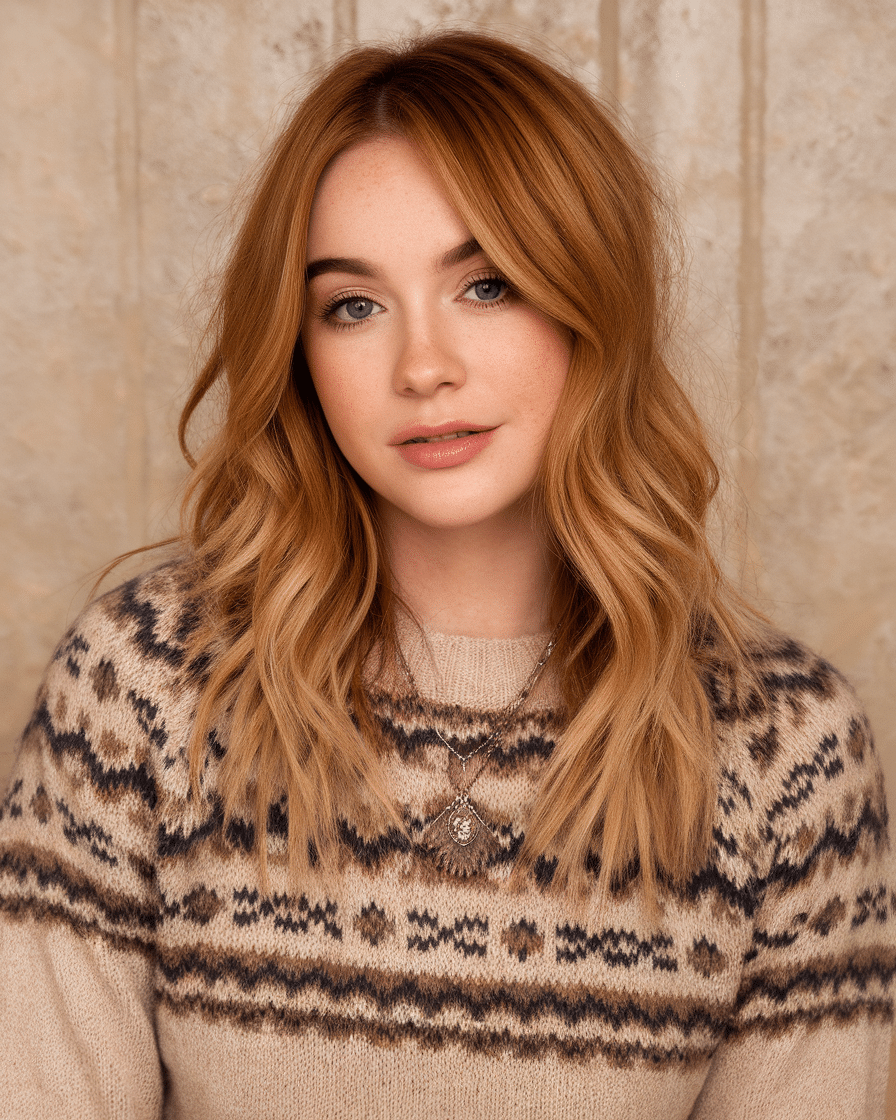 19 Red Hair With Blonde Highlights Looks for Every Day