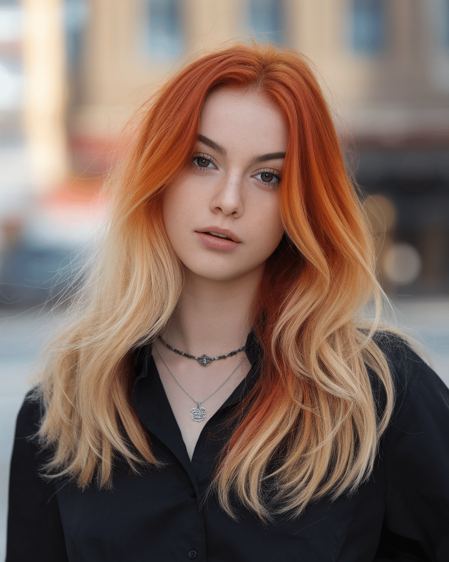 19 Red Hair With Blonde Highlights Looks for Every Day