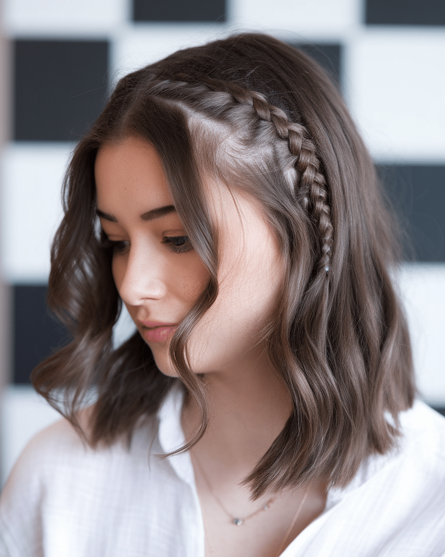 20 Charming Medium-Length Hairdos for Prom