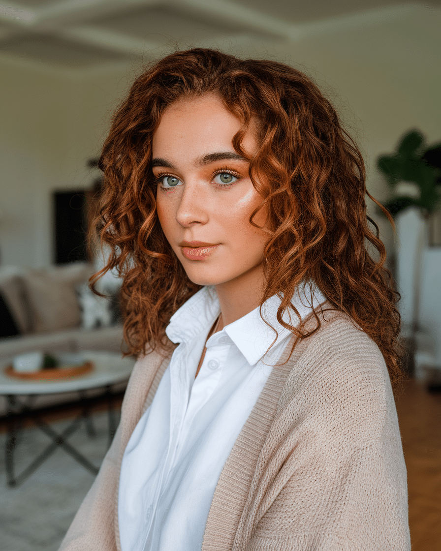 18 Stunning Curly Hair with Highlights Caramel Ideas for a Gorgeous Look