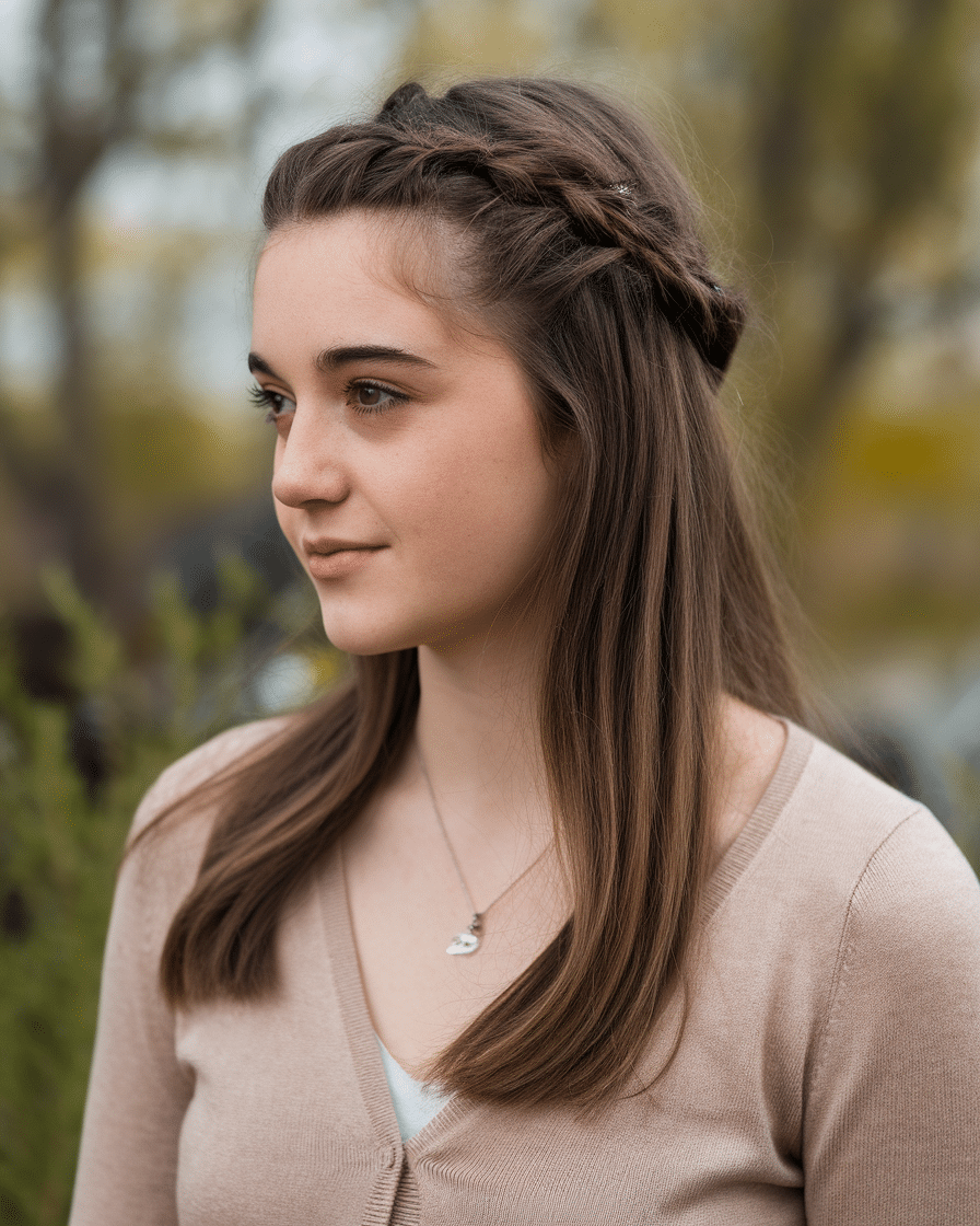 20 Charming Medium-Length Hairdos for Prom