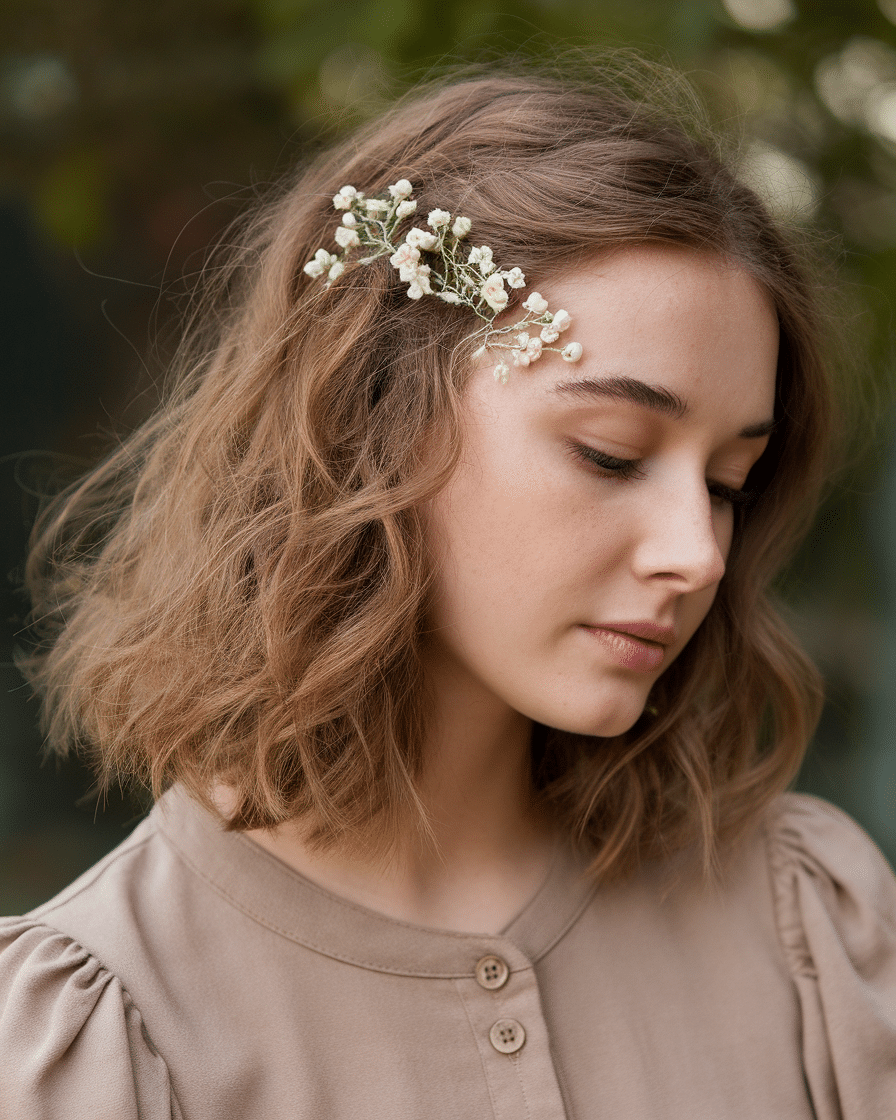 20 Charming Medium-Length Hairdos for Prom