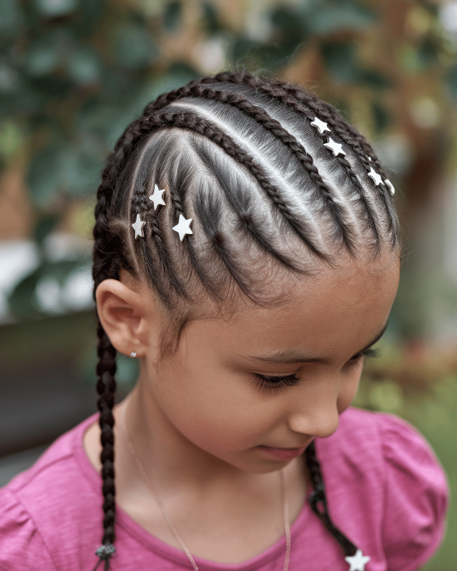 17 Adorable Star Hairstyles For Kids - Inspiring Hairstyles