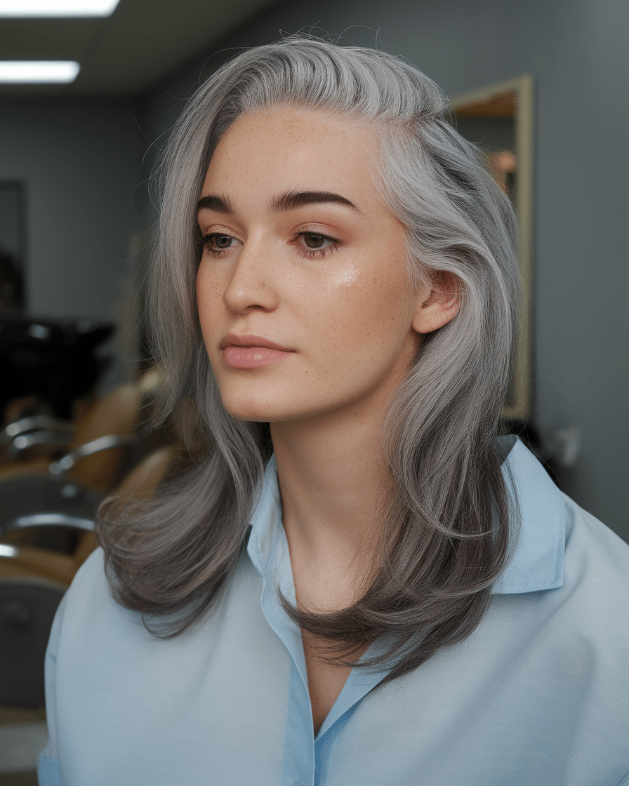 10 Examples of Transitioning to Gray Hair That’ll Make You Want To Ditch the Dye