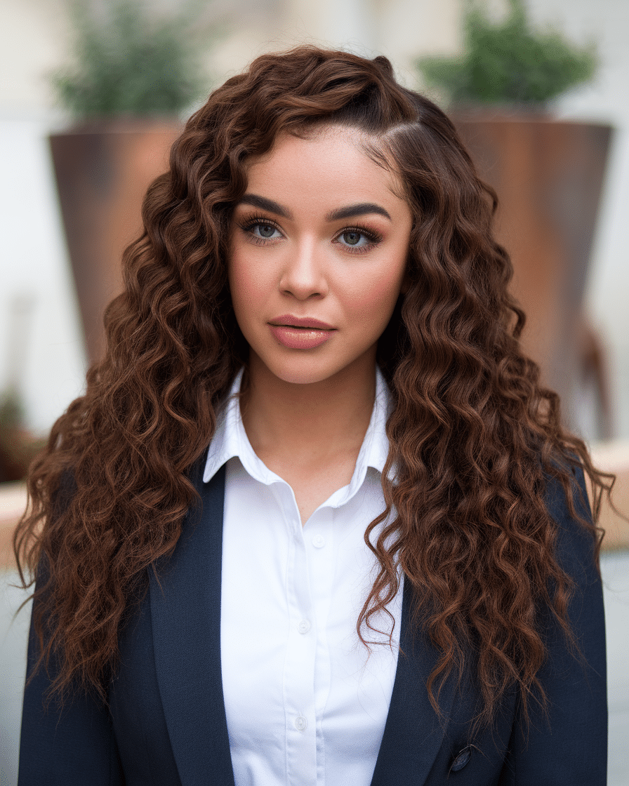 Explore 18 Stunning Long Curly Hairstyles for Every Occasion