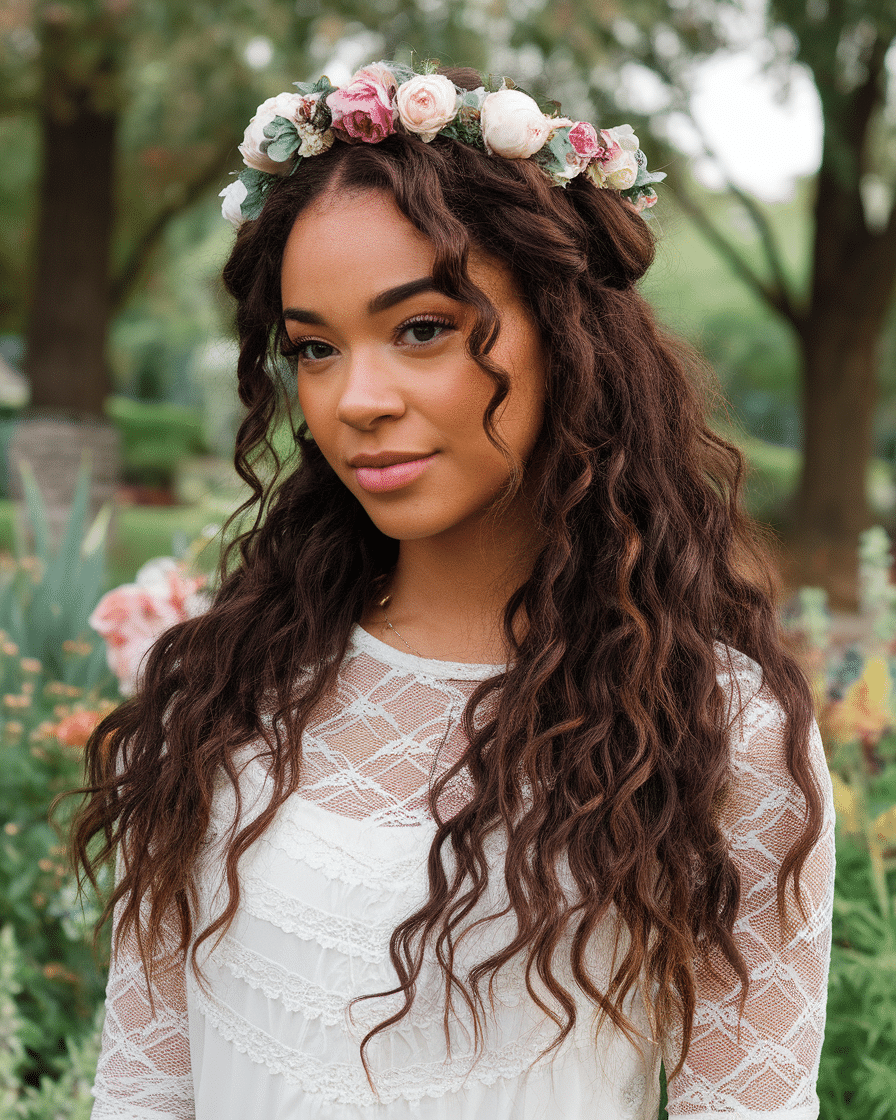 Explore 18 Stunning Long Curly Hairstyles for Every Occasion