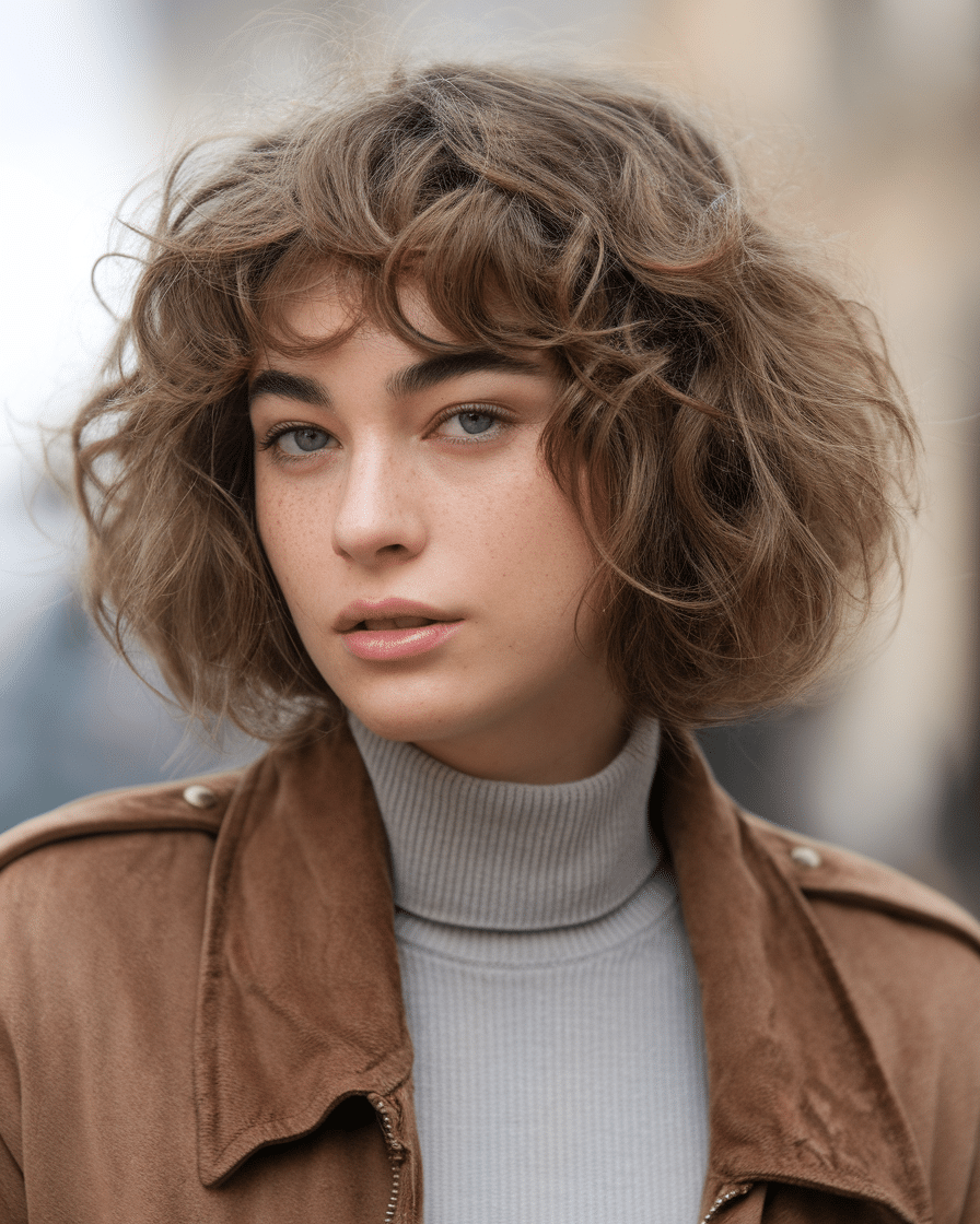 16 Mid- and Shoulder-Length Haircuts With Bangs for Any Type and Texture