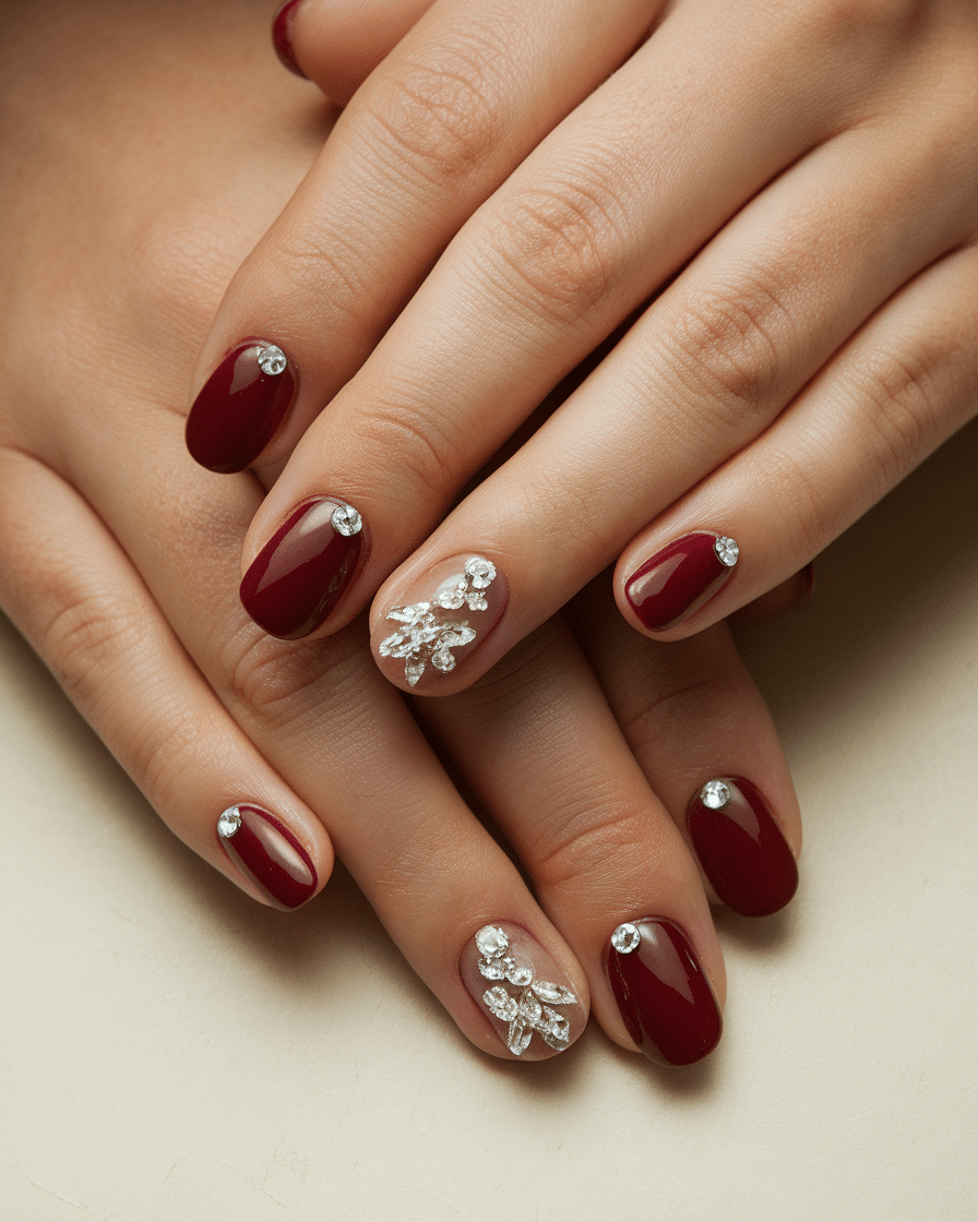 17 Classy Wedding Nails for Elegant Brides