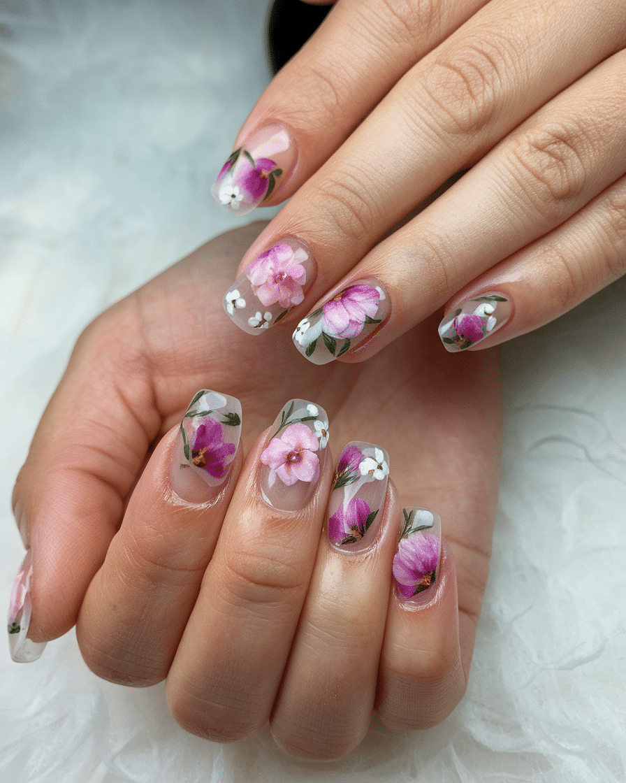 21 Fresh and Floral Spring Nail Designs to Blossom Your Look