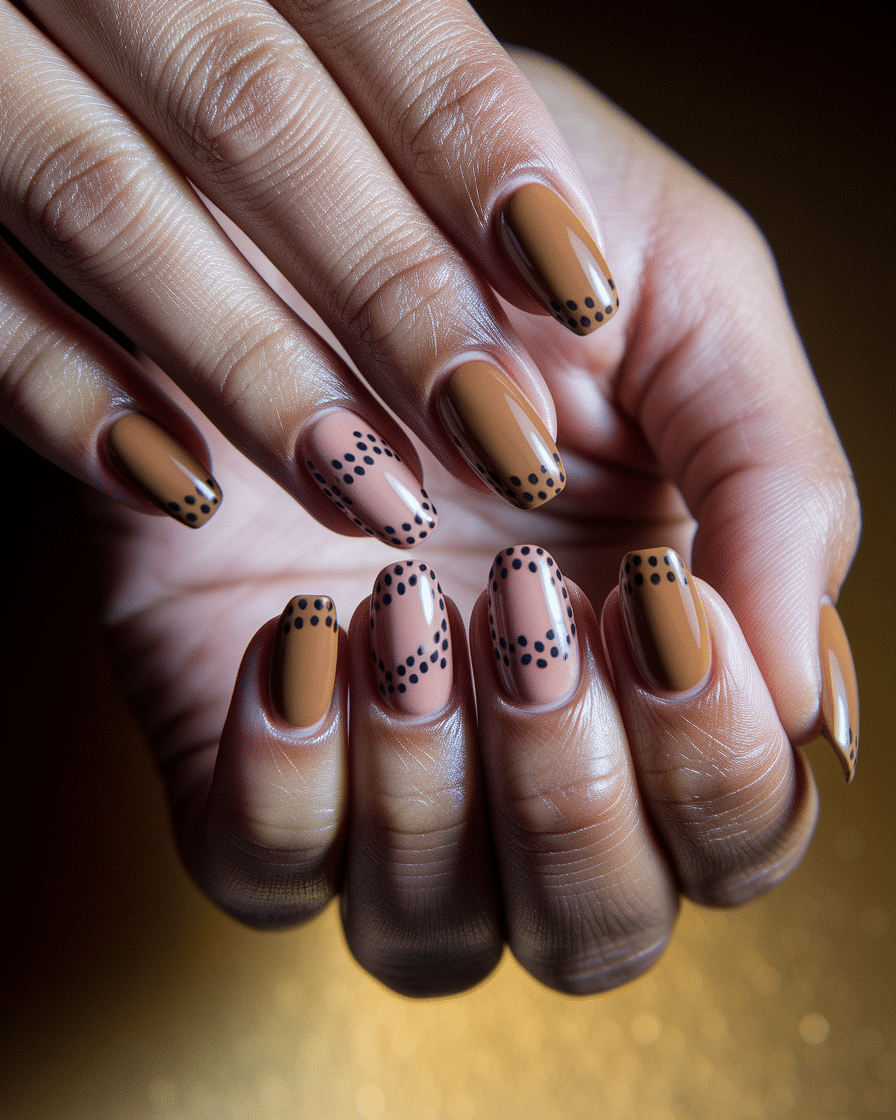 Fierce and Fashionable: Animal Print Nails for the Autumn Bride