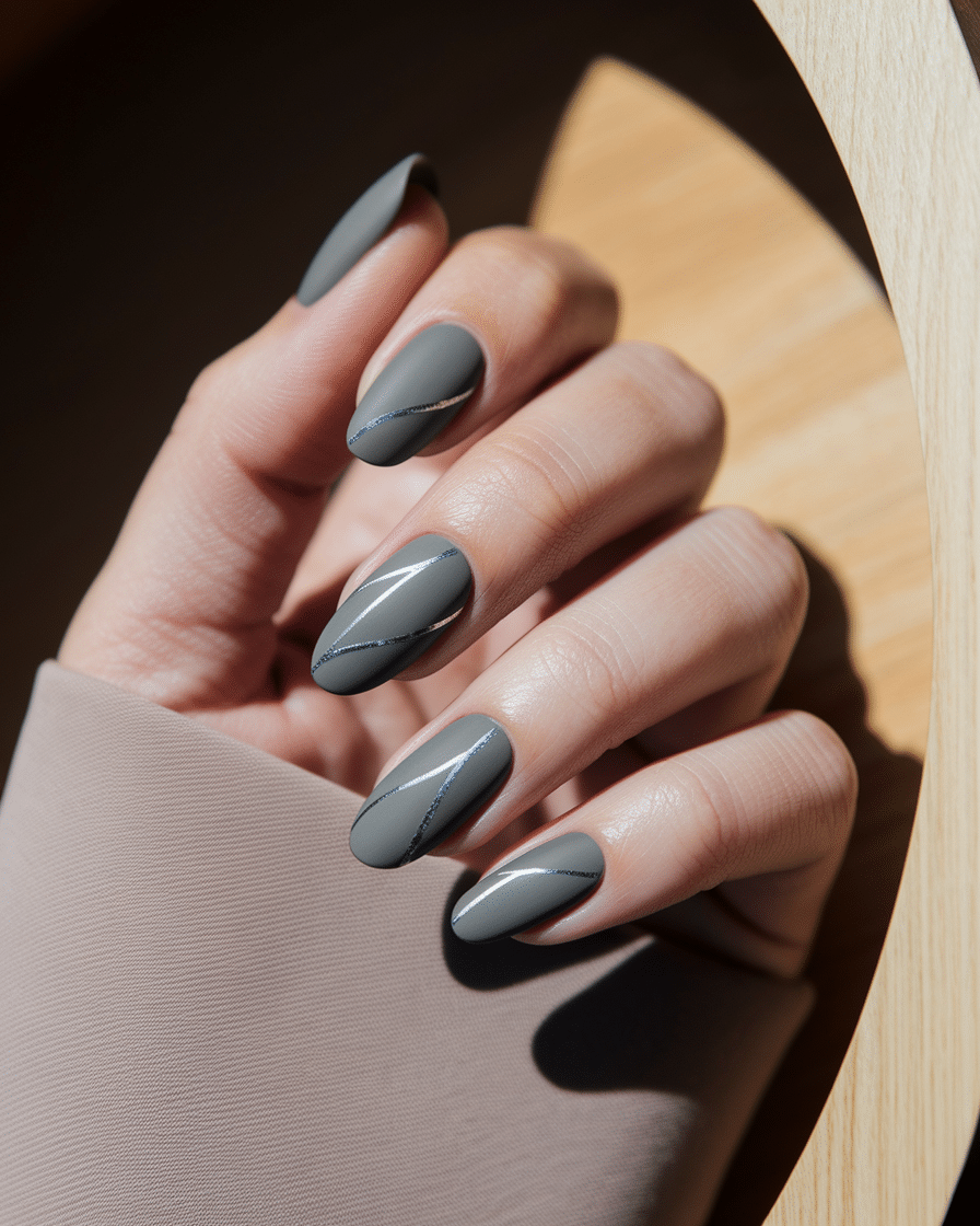 0005_2_a-beautifully-captured-photograph-of-a-g_Gtah7MQKRgywG1kCd4fFUQ_E3cwbkG8SLW90cK69_kuxQ Elegant Nail Designs with Grey Tones for a Birthday-Ready Manicure
