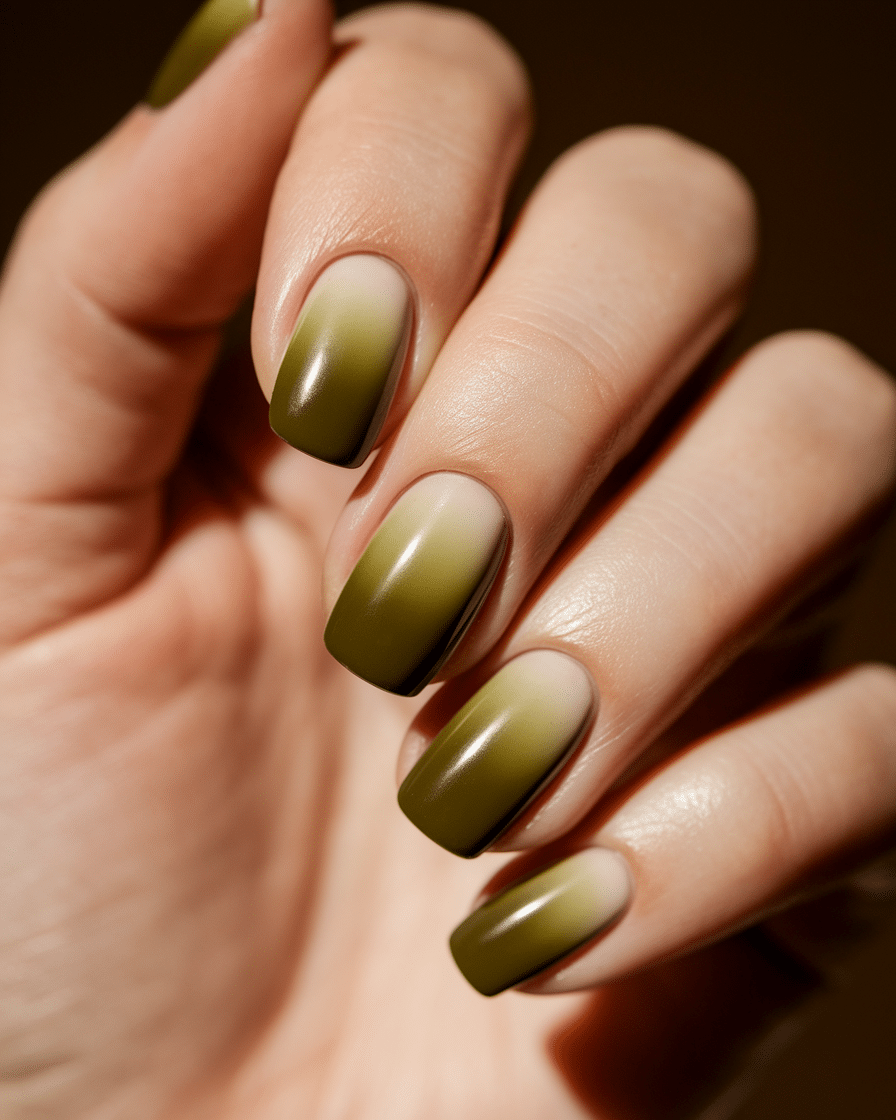 0007_1_a-close-up-photograph-of-a-beautiful-han_Ix8ixVlxRQK2gExDfY_kmQ_jD149xBQSZWnsUUgCPQtcQ_cover The Underrated Elegance of Olive Green Nails: A Sophisticated Neutral for Every Season
