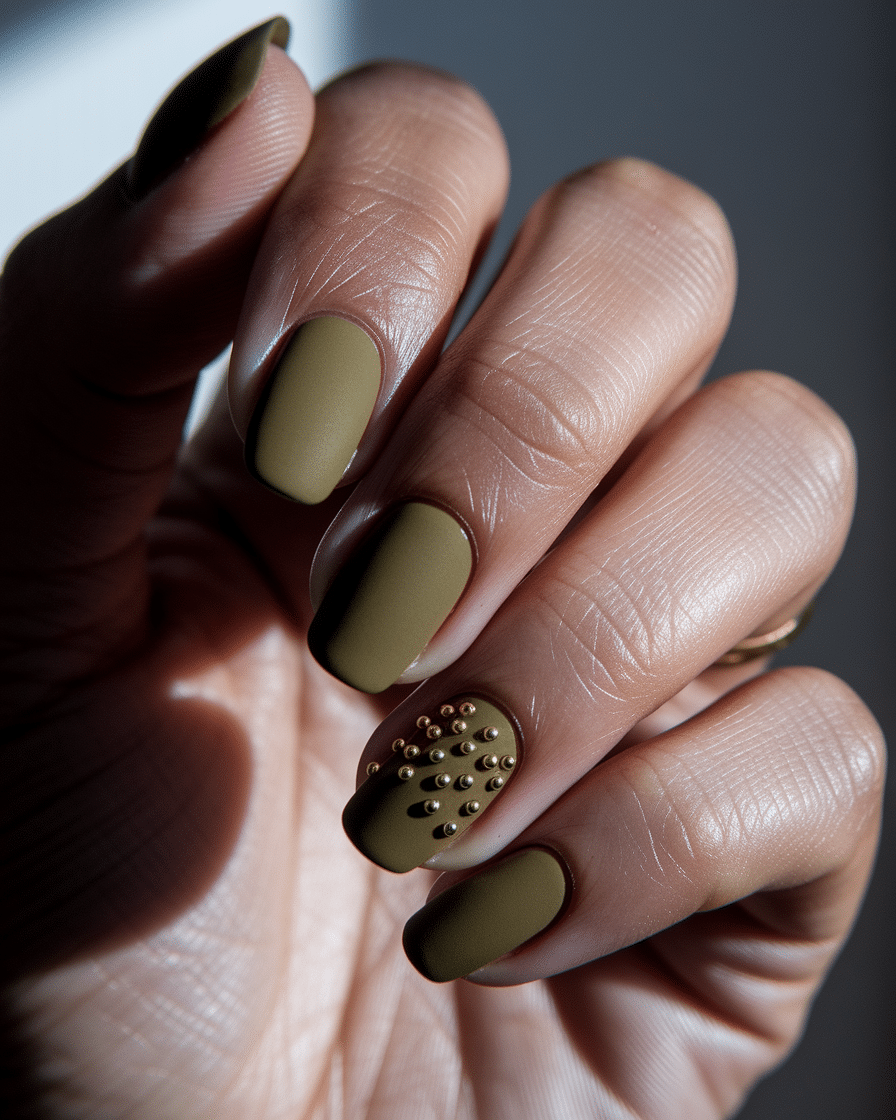 0008_2_a-close-up-photograph-captures-the-exqui_k5GFfzFSSVmVMxj9fPnoiw_bhF9y83fSdCt9M0FwIqUtQ The Underrated Elegance of Olive Green Nails: A Sophisticated Neutral for Every Season