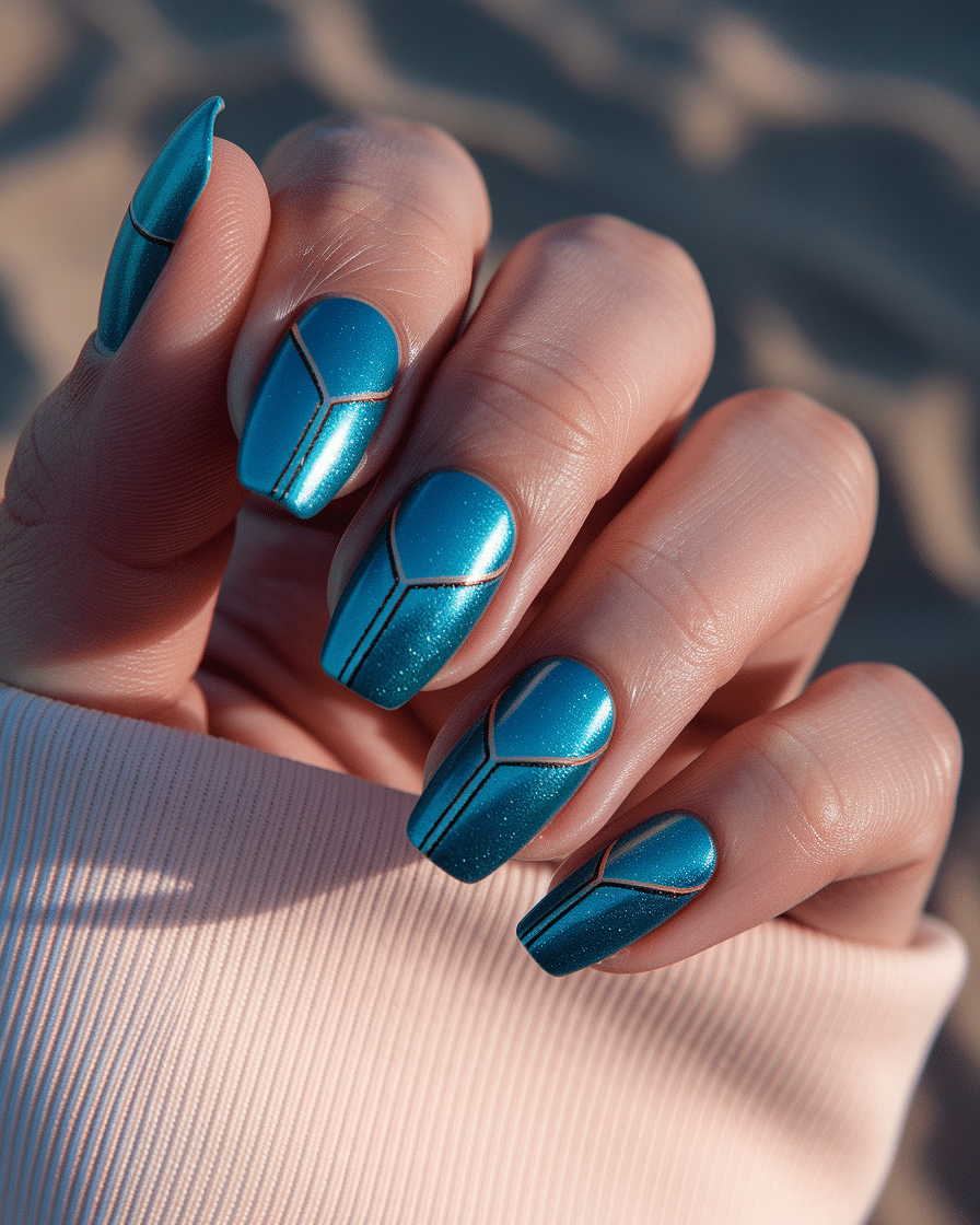 Blue Nail Designs That Will Dominate the Fashion Scene in 2025