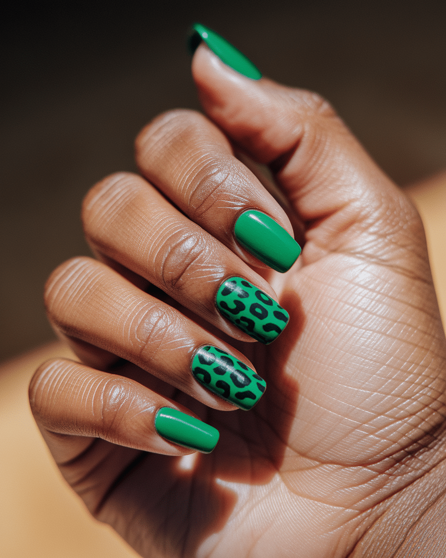 The Allure of Deep Green Nails: A Timeless Trend That Elevates Every Look
