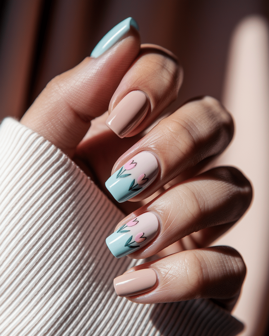 0012_2_a-close-up-photograph-captures-the-intri_3baV-LaIT3OuPVd5ubX4Kw_1fzCFdPFRP6GJv5aBUSbxw_cover Captivating Floral Nail Designs: A Closer Look at Blue Tulip-Inspired Manicures