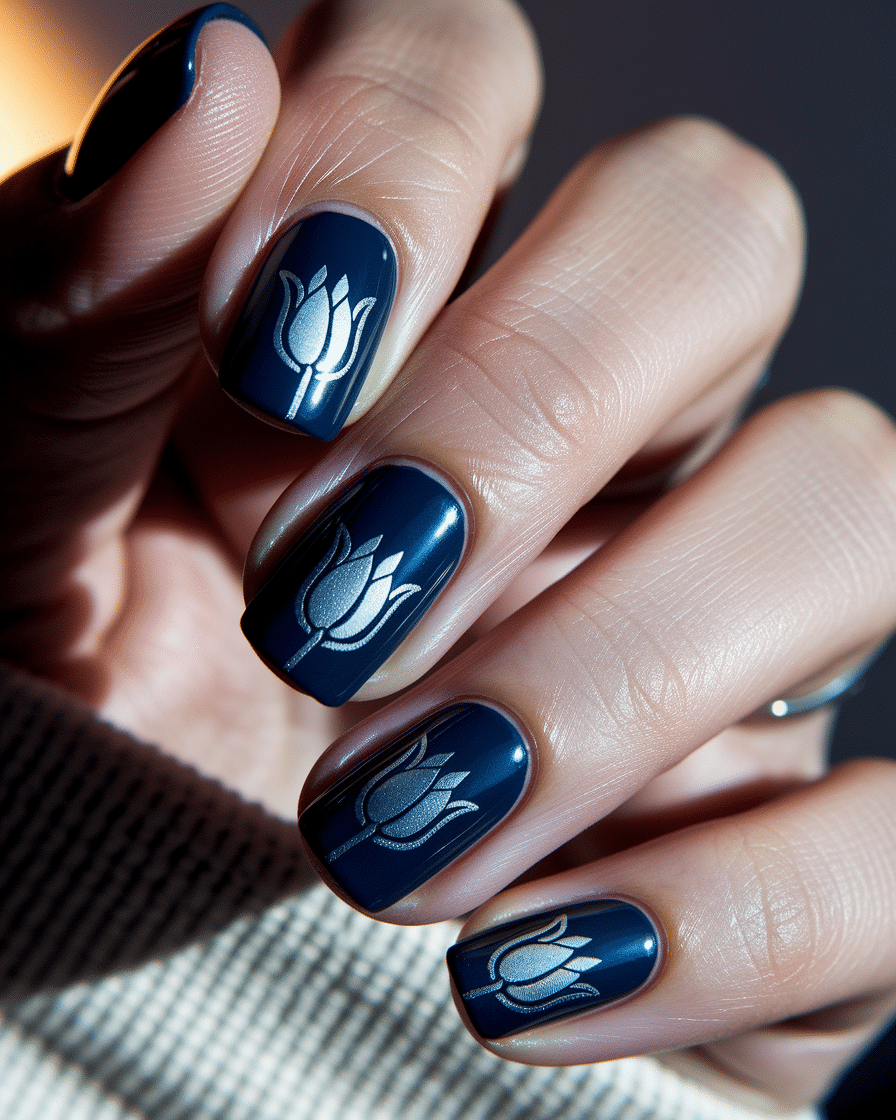 0013_3_a-close-up-photograph-captures-a-hand-wi_yIb3SAf3TCeS55yKYffnnQ_Hxba9un5TBGyLOQSTJNQ_A_cover Captivating Floral Nail Designs: A Closer Look at Blue Tulip-Inspired Manicures